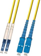 Direct Burial Outdoor LC SC 2 Strand Fiber Optic Cable Singlemode 9/125 75M picture