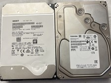 Lot Of 2 MIX BREND 10TB HGST /Toshiba 3.5