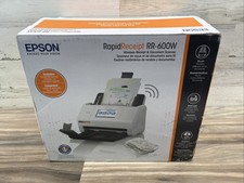 New Epson RR-600W RapidReceipt Wireless Receipt and Desktop Document Scanner picture
