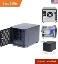 Mini ITX Supported 4 + 1 Bay NAS Case with USB 3.0 – Efficient Storage Solution picture