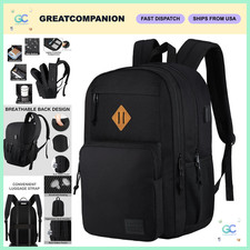 Anti-Theft Laptop Backpack with USB Charging, Water-Resistant Travel Bag for Col picture