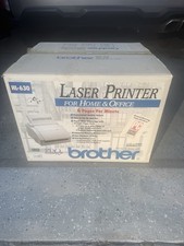 Brother HL-630 Monochrome Laser Printer NOS Open Box Vintage Unused Legacy picture