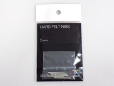 5 Pack Wacom K100473 ACK-20003 Hard Felt Pen Nibs Replacement Felt Tips for Intuos picture