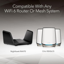 Netgear Nighthawk AX1800 Wi-Fi 6 USB 3.0 Adapter Dual-Band Black A7500-100PAS picture