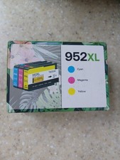 Inkjet Cartridge. 952XL. Cyan, Magenta, Yellow. New. Exp. 7 ,2026 picture