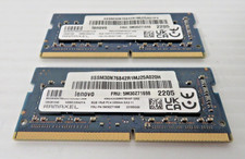 Ramaxel 16GB (2x8GB) 1RX8 PC4-3200AA-SA2-11 SODIMM RAM Memory Kit 5M30Z71698 picture