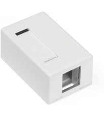 Leviton 41089-1WP QuickPort Surface Mount Housing 1-Port White picture