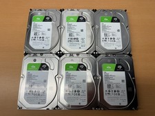 Lot (6) 2TB Seagate Barracuda ST2000DM008 7200RPM 3.5 HDD - Nice Low use Read picture