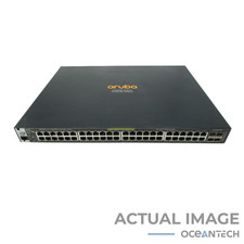 HP Aruba 2530-48G J9772A 48 Port Gigabit PoE+ Ethernet Switch Managed No Rails picture