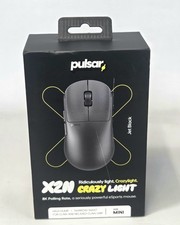 Pulsar X2H crazylight MINI Wireless Gaming Mouse Jet Black picture