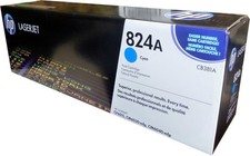 Original HP 824A Cyan Toner Cartridge. New Sealed Box, We Ship Fast picture