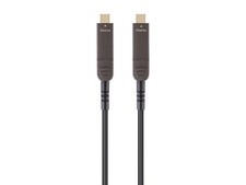Monoprice USB 3.1 Type-C to Type-C Video Cable - 50ft, 4K@60Hz, Fiber Optic, AOC picture