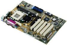ASUS CUV4X-C REV.1.02 Socket 370 SDRAM AGP PCI Mainboard picture