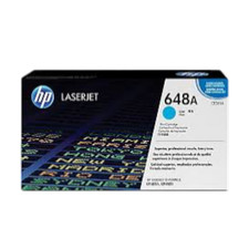 New Open Box HP 648A Cyan Original LaserJet Toner Cartridge, CE261A picture