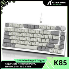 ATTACK SHARK K85 75% Wired  Mechanical Rapid Trigger Keyboard Magnetic Switch picture