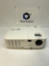 NEC DLP Projector Model NP215--DEAD PIXELS--NO REMOTE--NO LENS COVER--596 Hours picture
