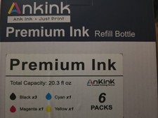 Ankink - Premium Ink (6 Pack) For Epson Ecotank 2000s  picture