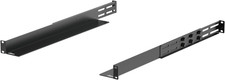 Tecmojo 1U Universal Rack Mount Rails,4-Post Server Rack Shelf Rail with 20.9