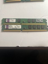 2 x 2GB (4GB Kit) Kingston  PC2-6400U DDR2 Computer Memory RAM LP picture