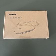 AUKEY CB-C68 Unity Link PD II 7-in-1 USB-C Hub with 100W PD New Sealed picture