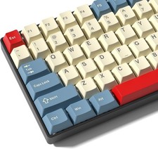 Womier Double Shot PBT Keycaps Set 138 Keys, Cherry Profile Custom Keycaps 60... picture