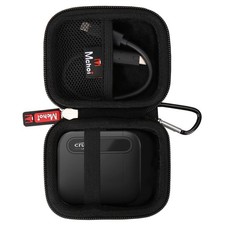 Hard Carrying Case for Crucial X10/ X9 Pro 4TB/ 3.9*2.9*1.7 inches, All Black picture