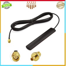 4G LTE GSM Omni Directional Antenna 700-2600MHz SMA Male Adhesive Mount 10ft... picture