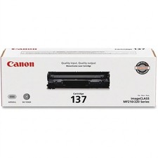Canon 137 Black Toner Cartridge MF210 Series, MF220 Series, MF230 Series - NEW picture