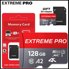 128GB Micro SD Card Memory Card Class 10 A2 fr Camera Phones SD Card & Adapter picture