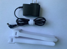 100 Cable Straps black Wire Cord Hook Loop Ties Reusable Fastening Organizer-Lot picture