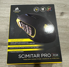 Corsair Scimitar Pro RGB Wired Optical Gaming Mouse 16000 DPI 17 Btn Black picture