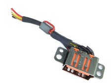 For Lenovo Yoga 700-11ISK Model Name 80QE DC Power Jack Charging Port Cable picture