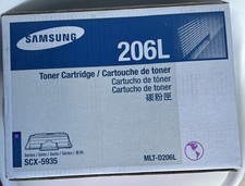 Genuine Samsung MLT-D206L Black Toner - NEW picture