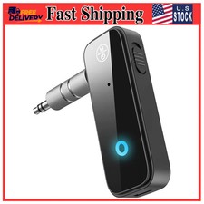 Bluetooth 5.4 AUX Adapter 2 in 1 Transmitter Receiver for Car TV Home Audio 3... picture
