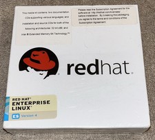 Red Hat Enterprise Linux ES Version 4 NOS Sealed In The Package picture
