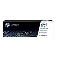 New Open Box HP 202A Cyan Original LaserJet Toner Cartridge, CF501A picture
