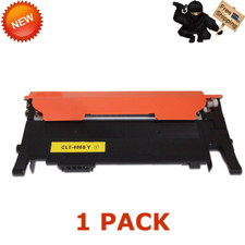 1pk CLT-Y406 Yellow Toner Cartridge Clt-Y406s For Samsung Xpress C410W C460FW picture