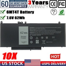 ✅LOT 10 6MT4T BATTERY FOR DELL LATITUDE E5470 E5570 PRECISION M3510 79VRK 7V69Y picture