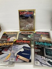 Vintage Apple II Softdisk Magazines Lot  7 Various Issues  Between #80 - #89 picture