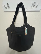 BAGSMART Black Polyester Laptop Tote 13 in Padded with Zipper Closure picture