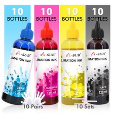 4800ML Bulk A-SUB Sublimation Ink for Inkjet Printer EcoTank Workforc Surecolor picture