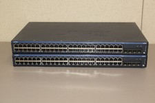 Lot 2 Juniper Networks EX2200-48T-4G 750-026325 48-Port Gigabit Switch 4x SFP picture