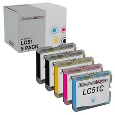 5PK LC51BK LC51C LC51M LC51Y for Brother LC51 MFC-845 MFC-465cn MFC-685 MFC-230c picture