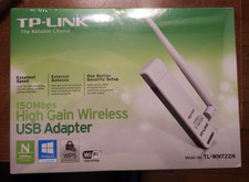 TP-LINK TL-WN722N High Gain 150Mbps WiFi USB Wireless Adapter NEW SEALED - picture