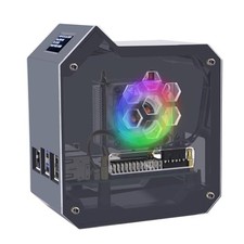 Mini Tower Kit for Raspberry Pi 5 8GB 4GB w/ Cooler & OLED Display picture