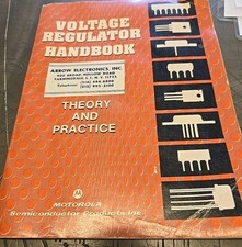 VINTAGE 1st EDITION MOTOROLA 1976 VOLTAGE REGULATOR HANDBOOK picture