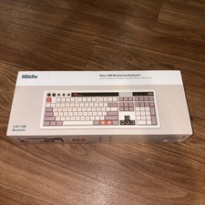 Retro 108 Mechanical Keyboard with 108 Keys and Integrated Numpad, Bluetooth/... picture
