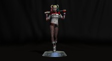 Harley Quinn Suicide Squad Model for 3D Printing Miniature Assembly File STL   picture
