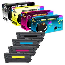 4 Toner Cartridge replace for HP CF360A M553n 553X 553dn M552dn M577dn M577z picture