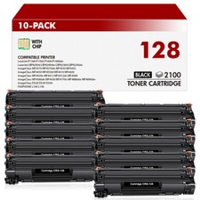 10x Black Toner CGR128 For Canon 128 Toner MF4550d MF4570dn MF4770n D550 picture